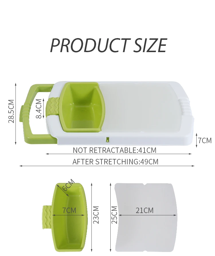 Кухонный стол Гибкая разделочная доска силиконовая складная дренажная корзина для приготовления пищи разделочная доска с хранения кухонных вещей