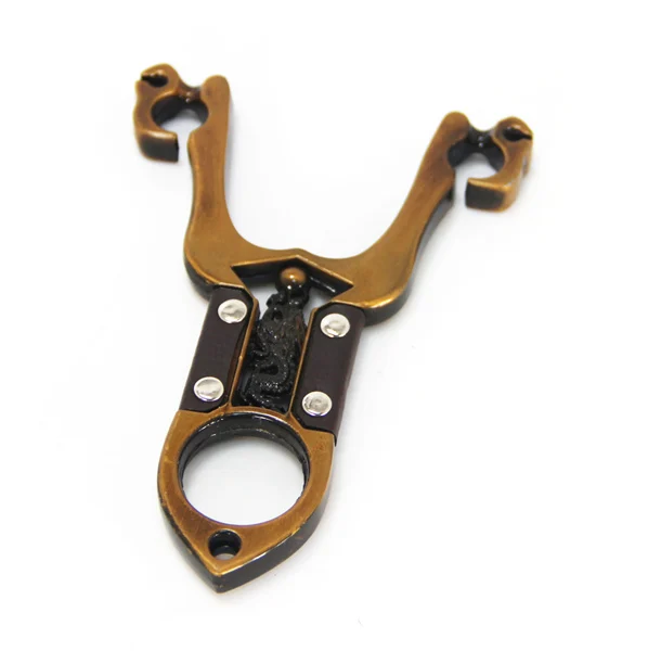 New Powerful Wrist Iron Slingshot Traditional Style Toy Hunting Sling