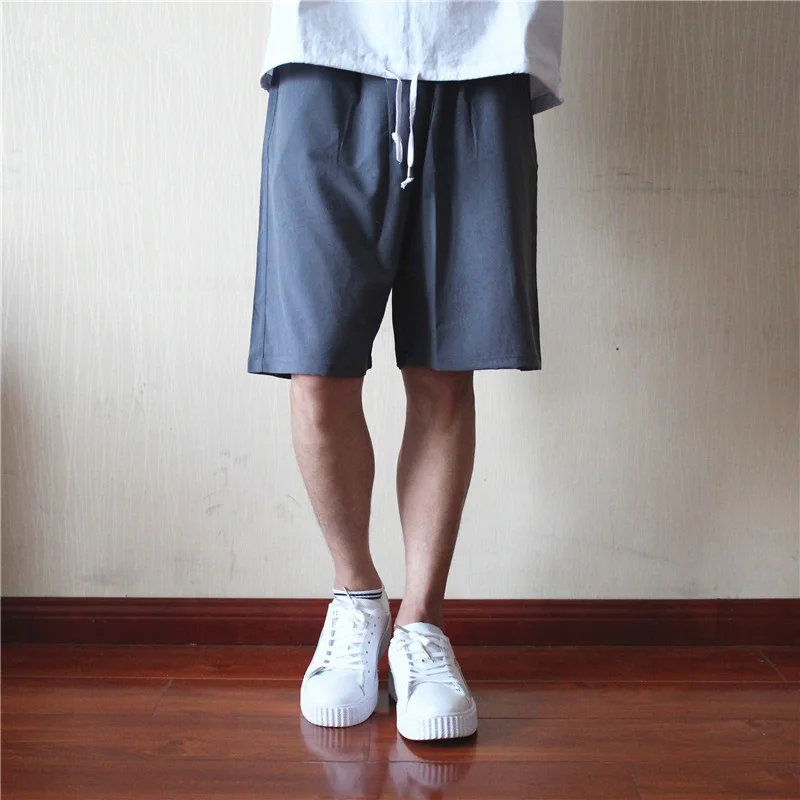 Gray Для мужчин свободные шорты Cross Бодибилдинг вздох Runningshort Jogger Short спортивная одежда Для мужчин s короткие Компрессионные шорты Homme - Цвет: Gray