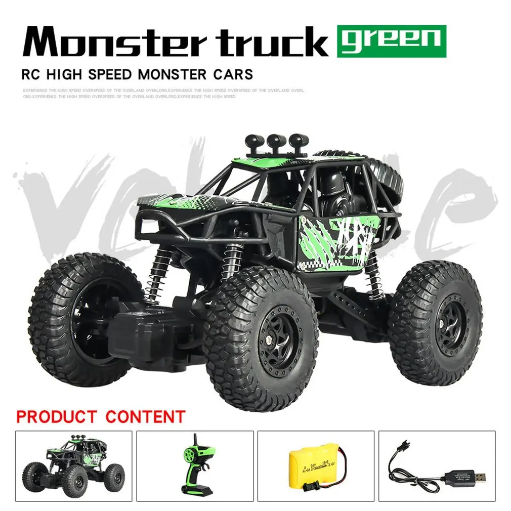 Remote Control Car 2.4Ghz 4WD High Speed 1/22 Scale RC Car RC Crawler Climber Buggy Off-Road Rock Toys for Boys