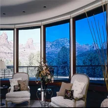 1,52x5 м синяя и серебряная оконная пленка зеркальная солнцеотражающая пленка оконный оттенок пленочные стикеры на стекло домашний декор 60 ''x 196,8''