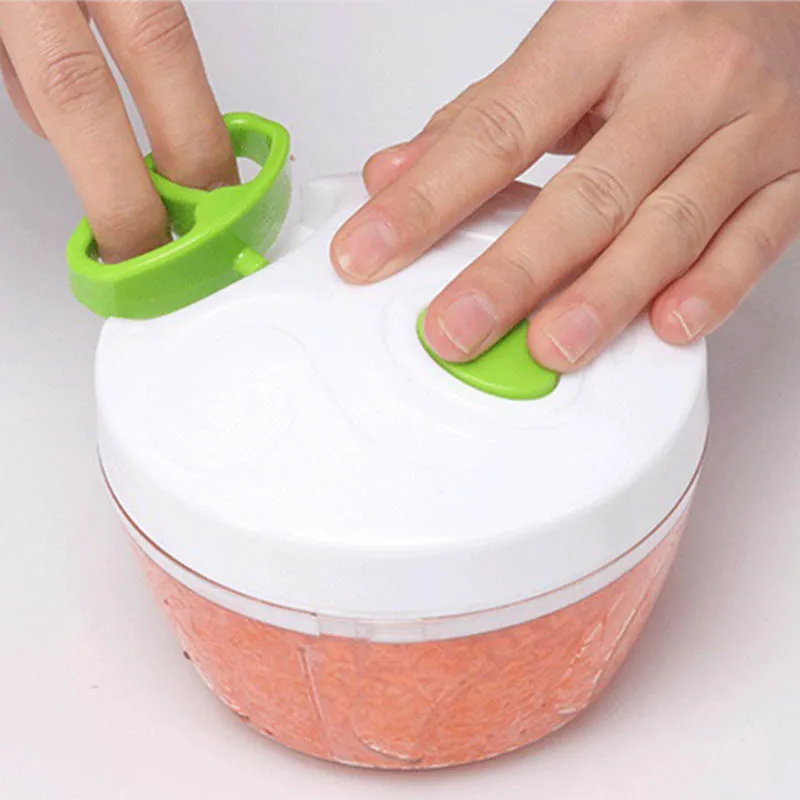 

Manual Food Chopper For Vegetable Fruits Nuts Onions Hand power Mincer Blender Mixer