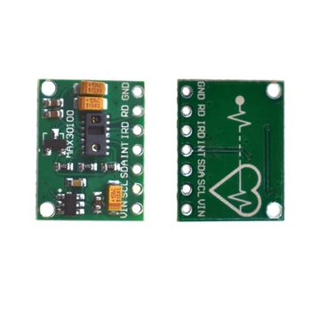 

MAX30100 Heart Rate Oximetry Sensor Module Heart Rate Sensor Breakout Ultra-Low Power Consumption For Arduino