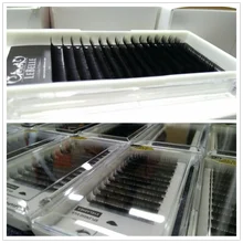 10-14 мм длина ручная работа Аутентичные накладные ресницы из норки мягкие натуральные Индивидуальные ресницы объем g