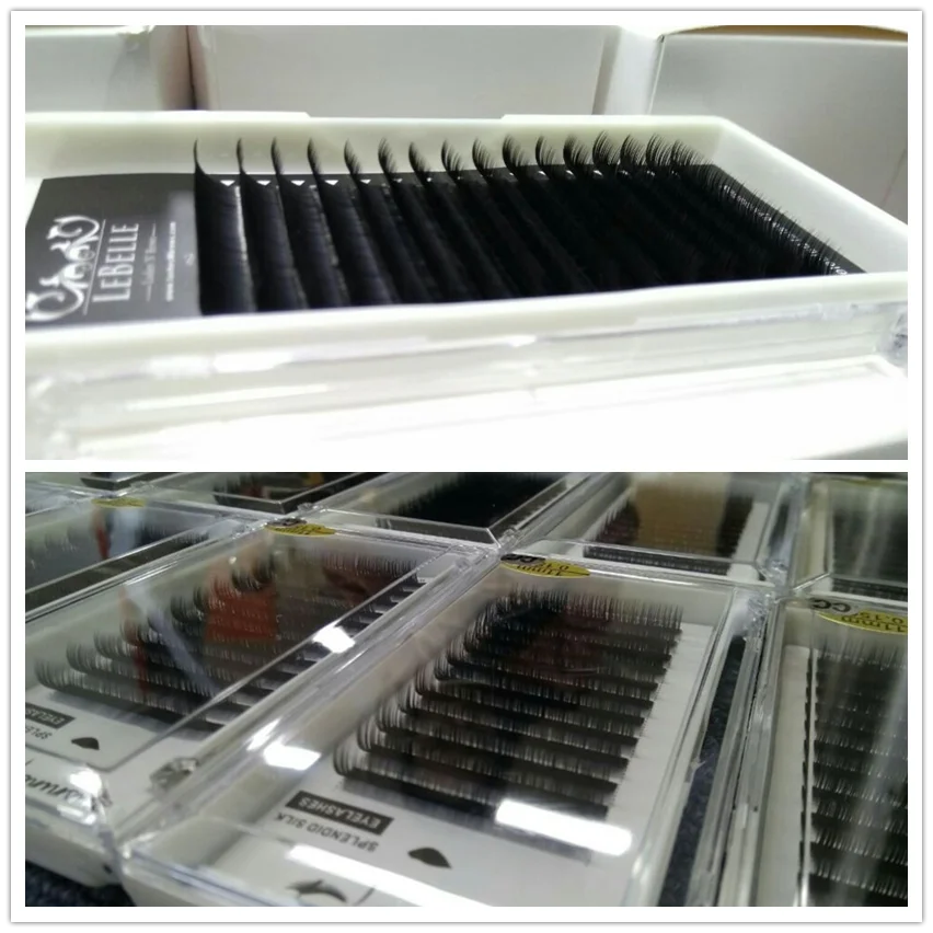 

10-14mm length 100% hand made Authentic mink eyelash extensions softest natural individual eyelash strip volume free shippin g