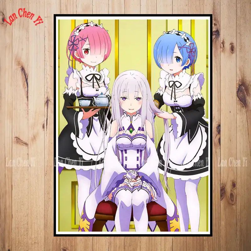 Get Relife In A Different World From Zero Re Coated Paper Poster Cafe For Free Get Wallpaper Relife In A Different World From Zero Re Coated Paper Poster Cafe Desktop Wallpaper