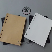 Стационарный материал молочный наполнитель 6 отверстий спираль вместо бумаги заменить для офиса пустой