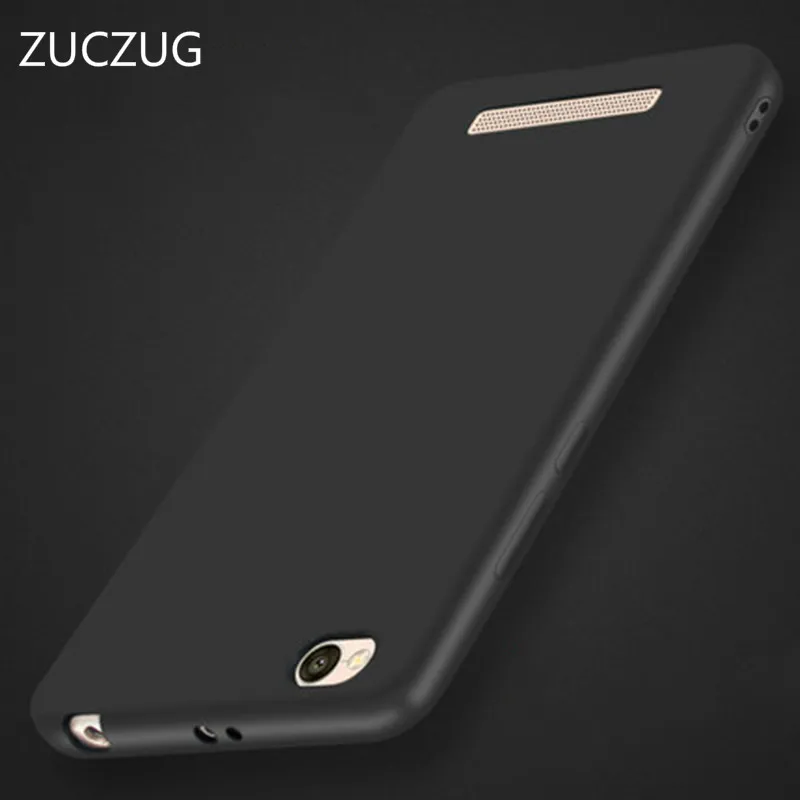 

ZUCZUG black Soft Silicon TPU Cases for Xiaomi Redmi note 2 3 3S 4 4X Prime 4A Mix Max Mi5s plus 5S Scrub Cover case
