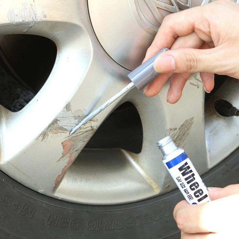 Car Paint Scratch Repair Pen Waterproof Marker Brush Tyre Tread Care | Обустройство дома