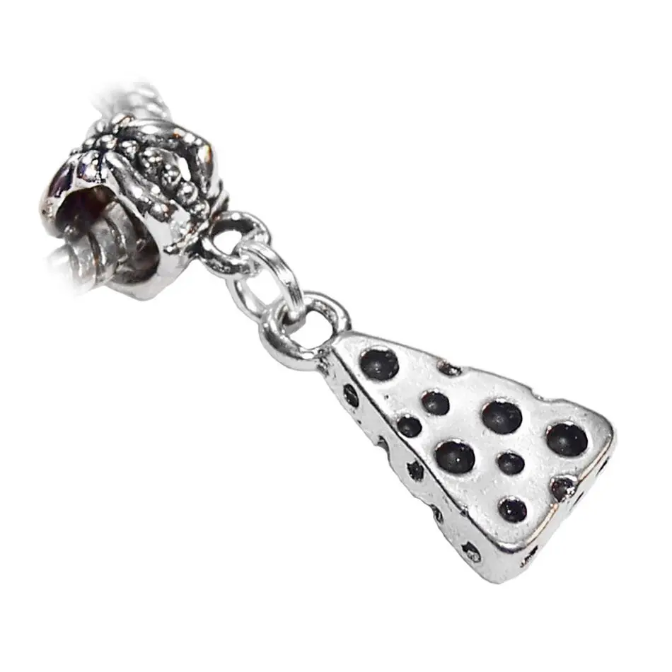 100 шт. тибетский серебряный цинковый сплав танкетка для сыра подвески закусок