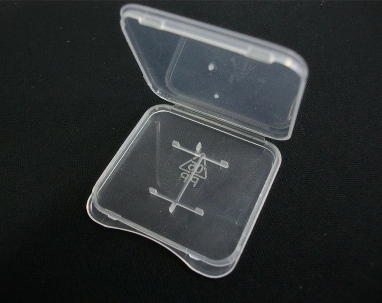 Micro SD карты памяти случаев Дело Box корпус, тонкий держатель карты SD пластиковые протектор для Micro SD 128 ГБ дропшиппинг 1000 шт