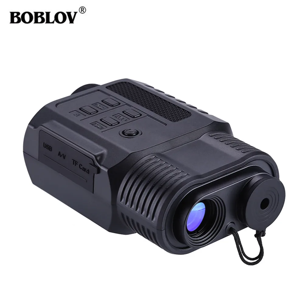

BOBLOV Digital NV150 Night Vision Device Scope Monocular IR Telescope Video DVR LCD Screen+8GB TF Card 2.6x Night Hunting