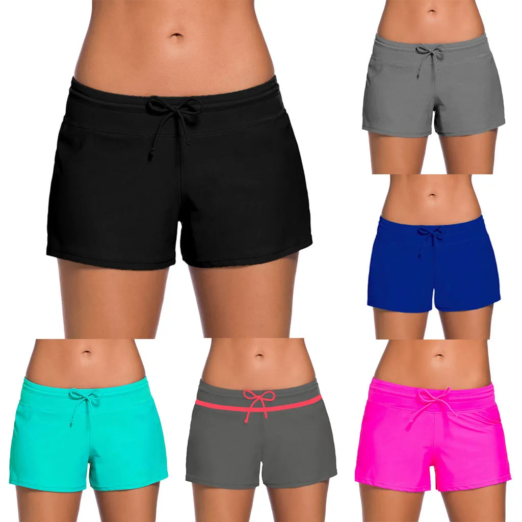 ladies black swim shorts