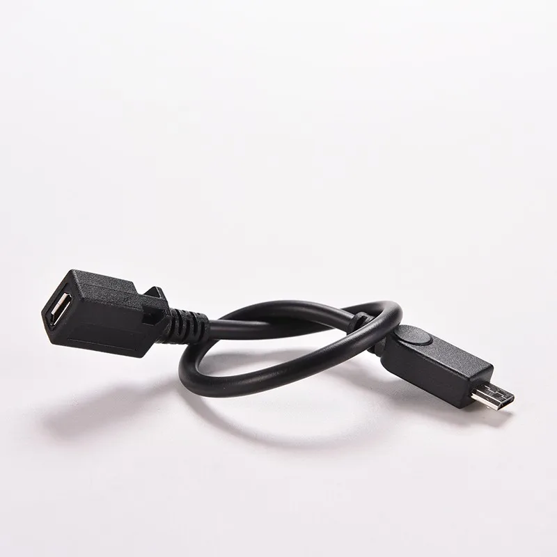 Micro USB мужчина к Micro USB Женский M/F адаптер Micro USB мужчина к женскому кабель-удлинитель для зарядки данных для MP3 сотового телефона 1 шт