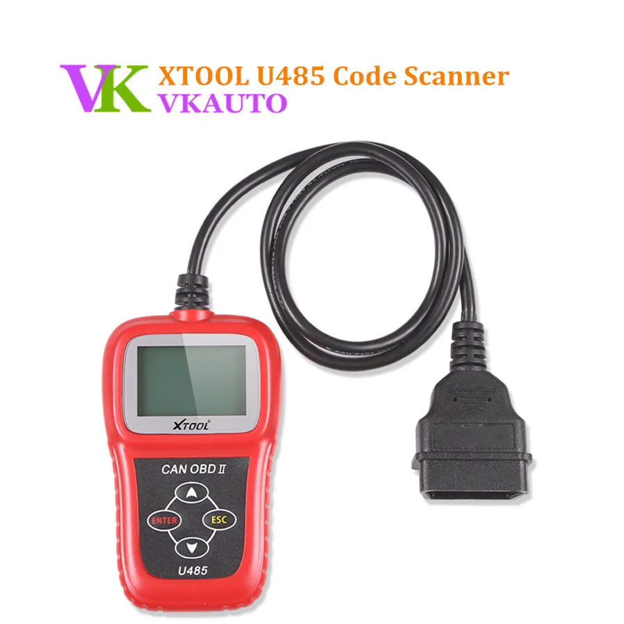 Xtool u485 EOBD2 OBD2 CAN BUS автоматический диагностический сканер U 485 Code Reader Бесплатная доставка