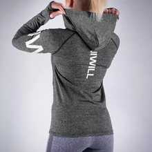 Спортивный костюм, Осенние тренировочные Топы для женщин, рубашки для йоги, с длинным рукавом, с буквенным принтом, топ для йоги, спортивная одежда для фитнеса, быстросохнущая, дышащая