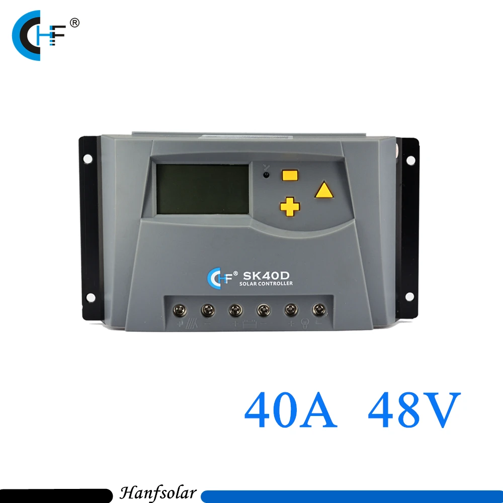 

40A 48V Big Power PWM Solar Charge Controller with LCD Display for Solar Panel System home use