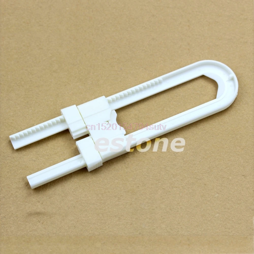 Child Infant Baby Kid Safety Drawer Door Cabinet Cupboard U Shape Lock #H055#