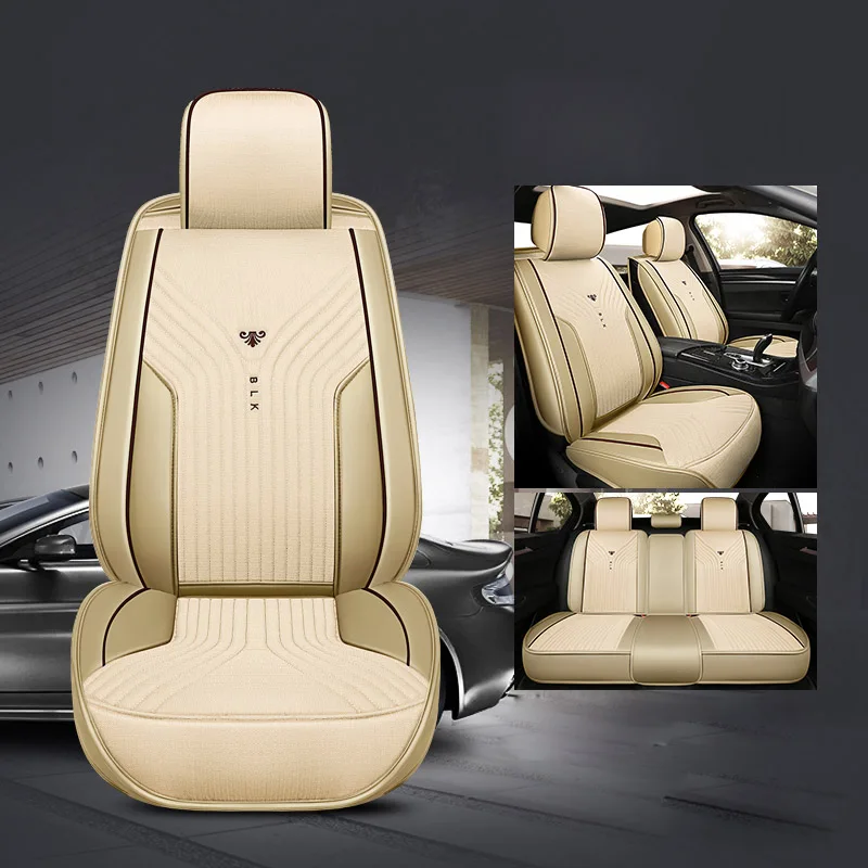 Сиденье для стайлинга автомобиля Чехол Подушка для автомобильного сидения, автомобильный коврик для Audi A1 A3 A4 B8 B7 B6 B5 A6 C6 C7 A8 A8L Q3 Q5 Q7 автомобильные аксессуары - Название цвета: Version A
