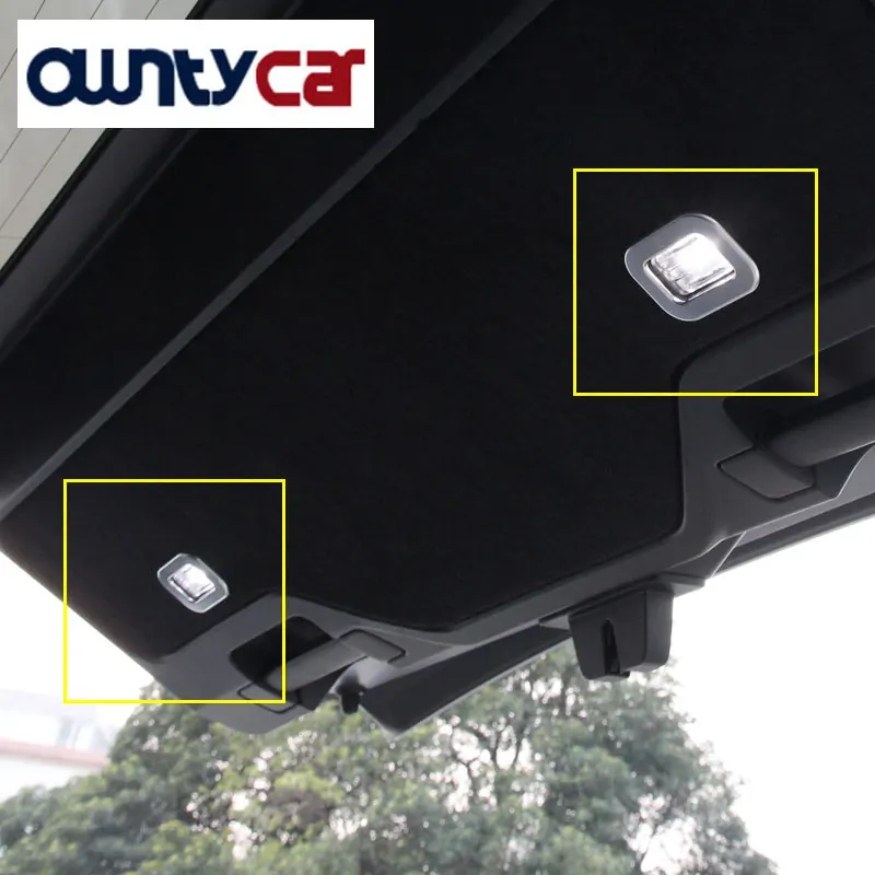 

For Land Rover Range Rover Sport Vogue RR Sport Car-Styling ABS Matte Chrome Tail Door Lamp Light Frame Cover Accessories 2014+