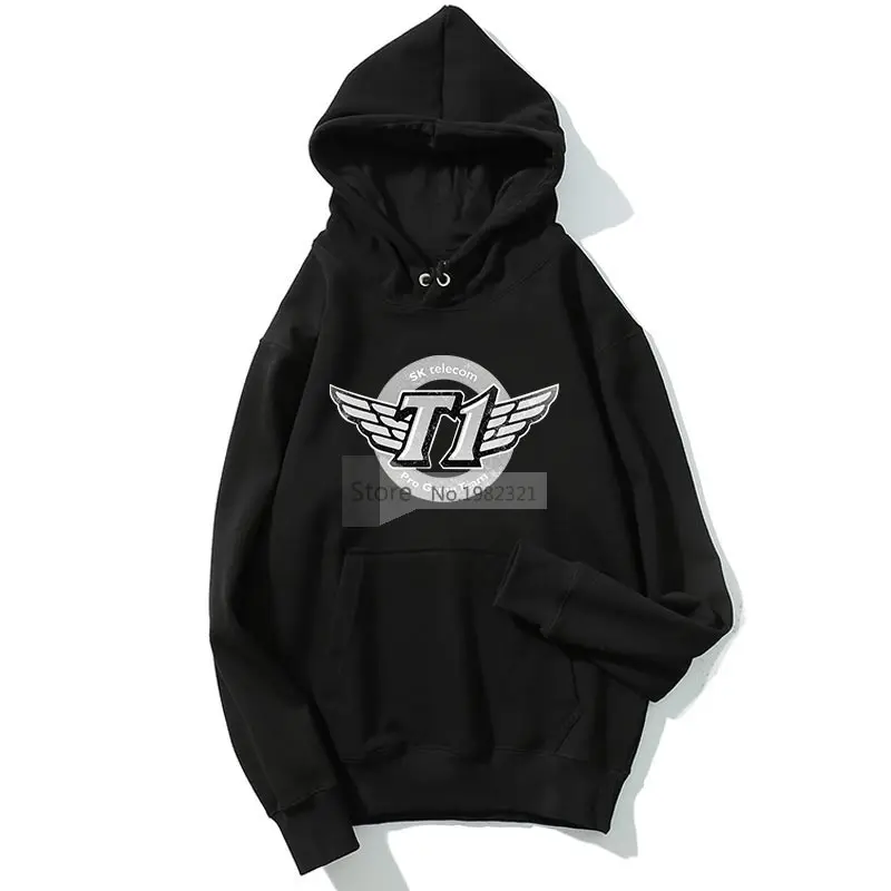 

Skt T1 Sweatshirt Lol Team Hoodies Pullover Fleece Hoodies For Men Cotton Sudaderas Para Hombre Accept Custom Sweatshirt Men Z40