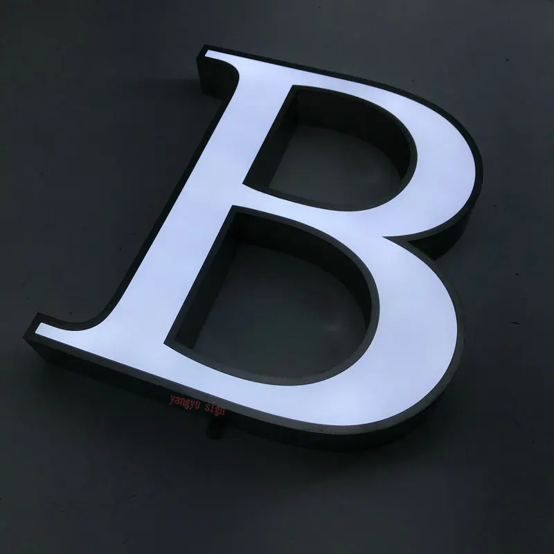 Пользовательские акриловые светодиодные буквы для улицы 3D|letter led|led letterssign led |