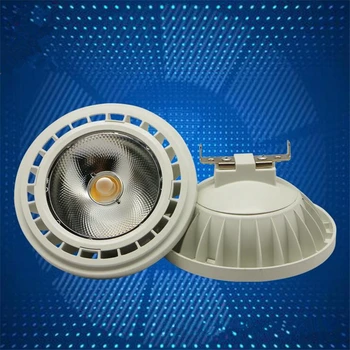 

Dimmable 15W COB LED AR111 Light ES111,G53 GU10 Base 15W LED Spotlight LED Indoor Lighting AC110V/220V DC12V Free Shipping