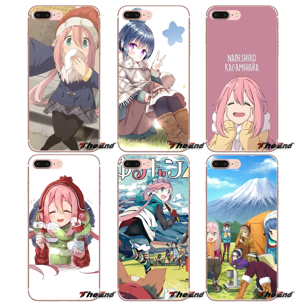 Для Samsung Galaxy S2 S3 S4 S5 MINI S6 S7 edge S8 S9 Plus Note 2 3 4 5 8 Coque Fundas Yuru Camp anime Мягкий ТПУ чехол для