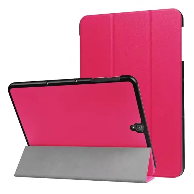 for tab S3 Case-rose red (3)