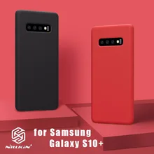 Для samsung Galaxy S10+ чехол Nillkin Flex чистый роскошный жидкий силиконовый мягкий сенсорный задний Чехол для Galaxy S10plus Nilkin чехол для телефона