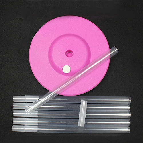 Buy 4Pcs Balloon Pipe Column PVC Pole Wedding Banquet Party Supplies Plastic