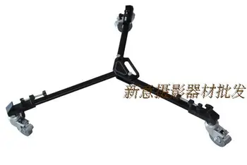 

Photography Heavy Duty Tripod Dolly with Wheels and Adjustable Leg Mounts for Can&n Nik&n So&y DSLR Cam CD50 2Y