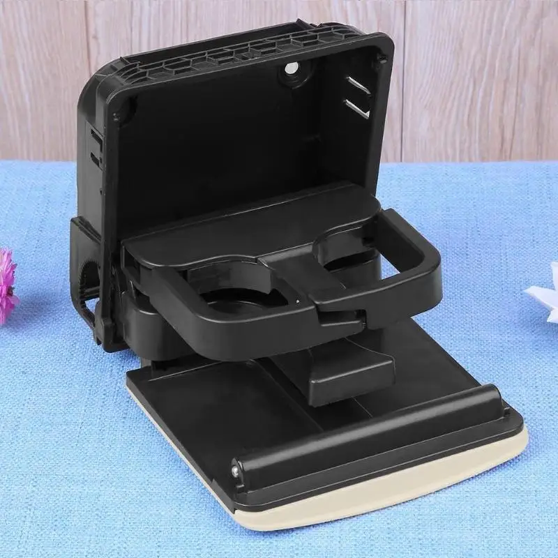 

1Pcs New Style Black Central Console Armrest Rear Cup Drink Holder For VW Jetta Golf 6 MK6 Car Styling Drinks Holders