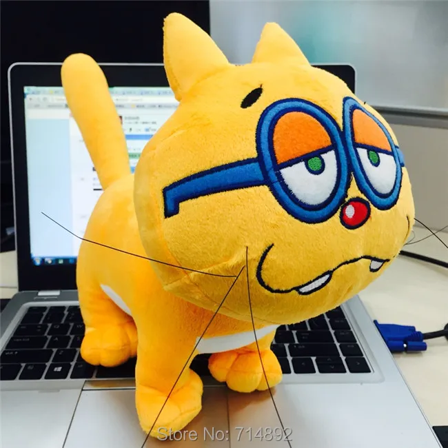 Аниме osomatsu-сан-cat плюшевая игрушка по мотивам мультфильма Мацуно Осомацу Кошка pet высокого качества Косплей-одежда плюшевая кукла в 2-х