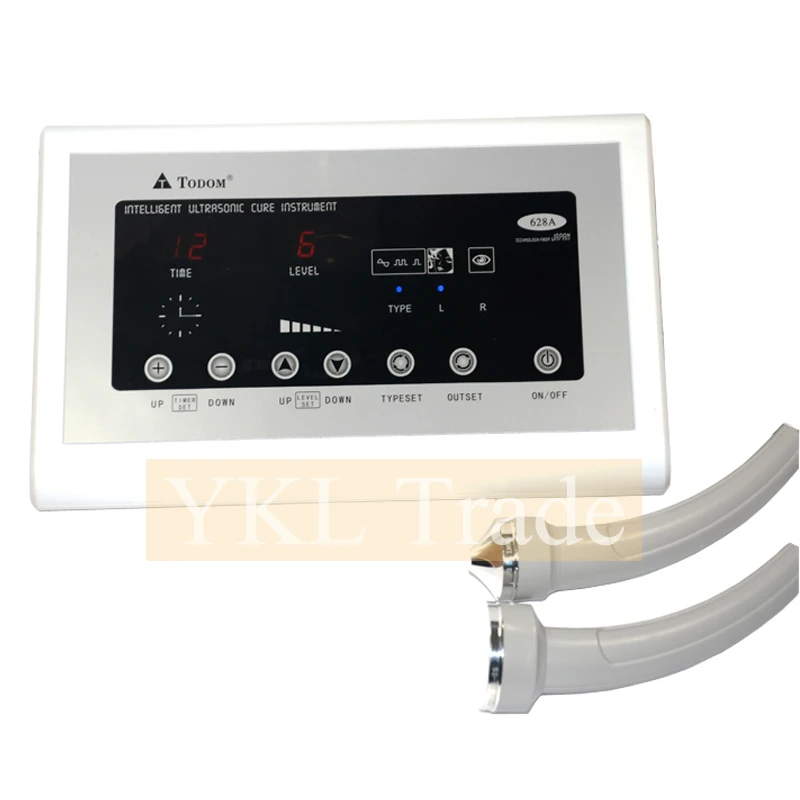 Ultrasonic Facial Massager Ultrasound Machine Face Skin Care Anti Wrinkle Aging Spa Salon Home Beauty Instrument 628A 220V / 110 negative ion instrument ultrasonic facial wrinkle removal massager beauty care tool facial massage wash face machine