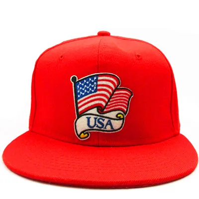 США вышивка хлопок Casquette Бейсбол Кепки Кепки Регулируемый Snapback Шапки для детей, мужчин, женщин 282