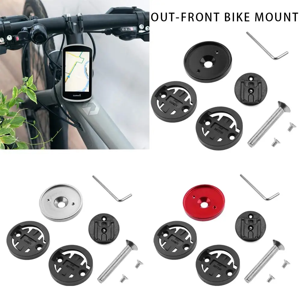 

Out-front Bicycle Mount for Garmin Edge Bryton Rider CatEye Stopwatch Extension Stem Top Cap Mount Holder for Bike