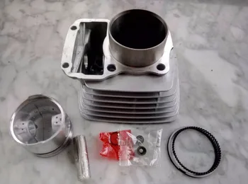 

62MM 174CM3 ZONGSHEN CG ZS 175 Air Cooled Cooling Motorcycle Cylinder Kits With Piston And 15MM Pin