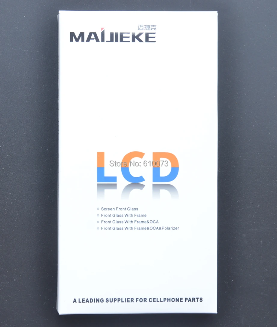 2X maijieke AAA Переднее стекло для iPhone X Сменные запасные части|Сенсорные панели