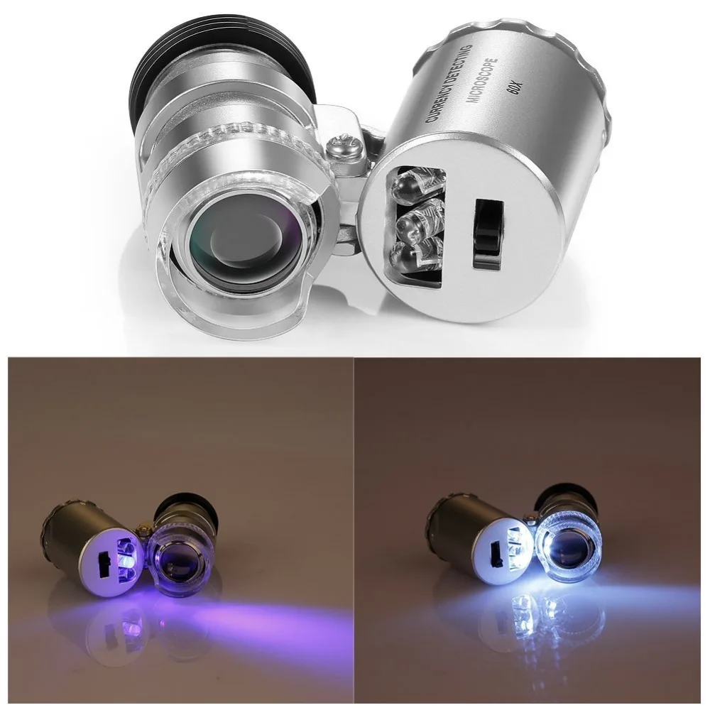 Universal 60x Zoom Mobile Phone Microscope Magnifier