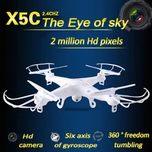 X5C Syma drone Explorers 2.4G 4CH rc airplane 4ch rc Quadcopter With HD Camera LCD Drone RTF 2G with Light&X5 no camera edition