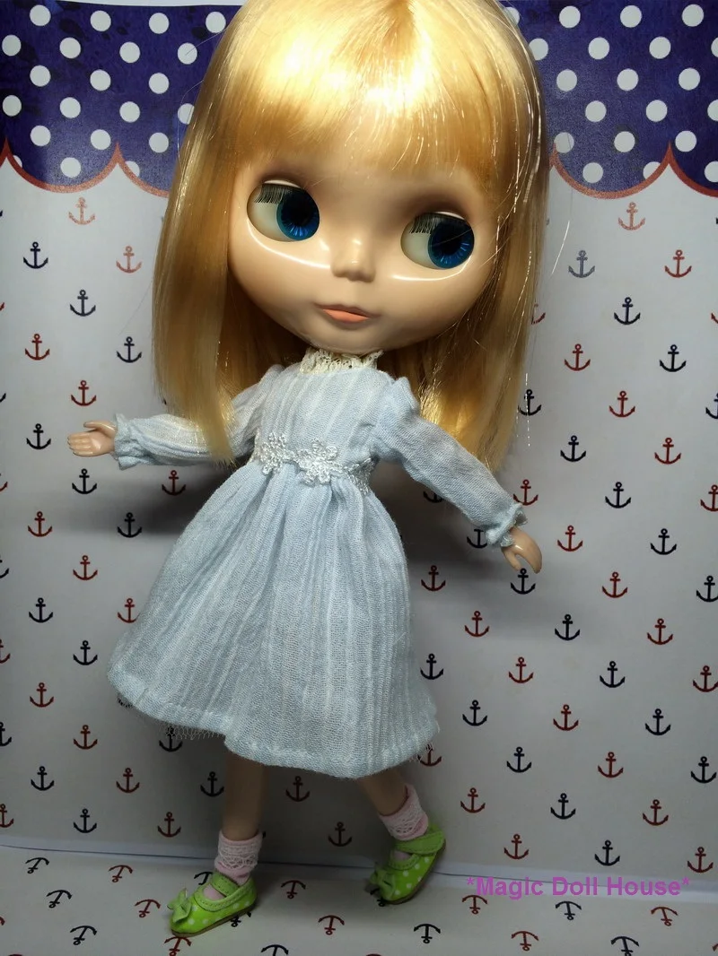 [RMG040]2018 Fress доставка платье для куклы NeoBlythe # шифоновое Neoblythe модная кукольная