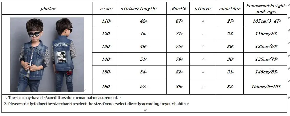 Новая детская одежда для детей 3-10 лет, модный джинсовый жилет в Корейском стиле с Микки Маусом на весну и осень для больших мальчиков и девочек, детский жилет