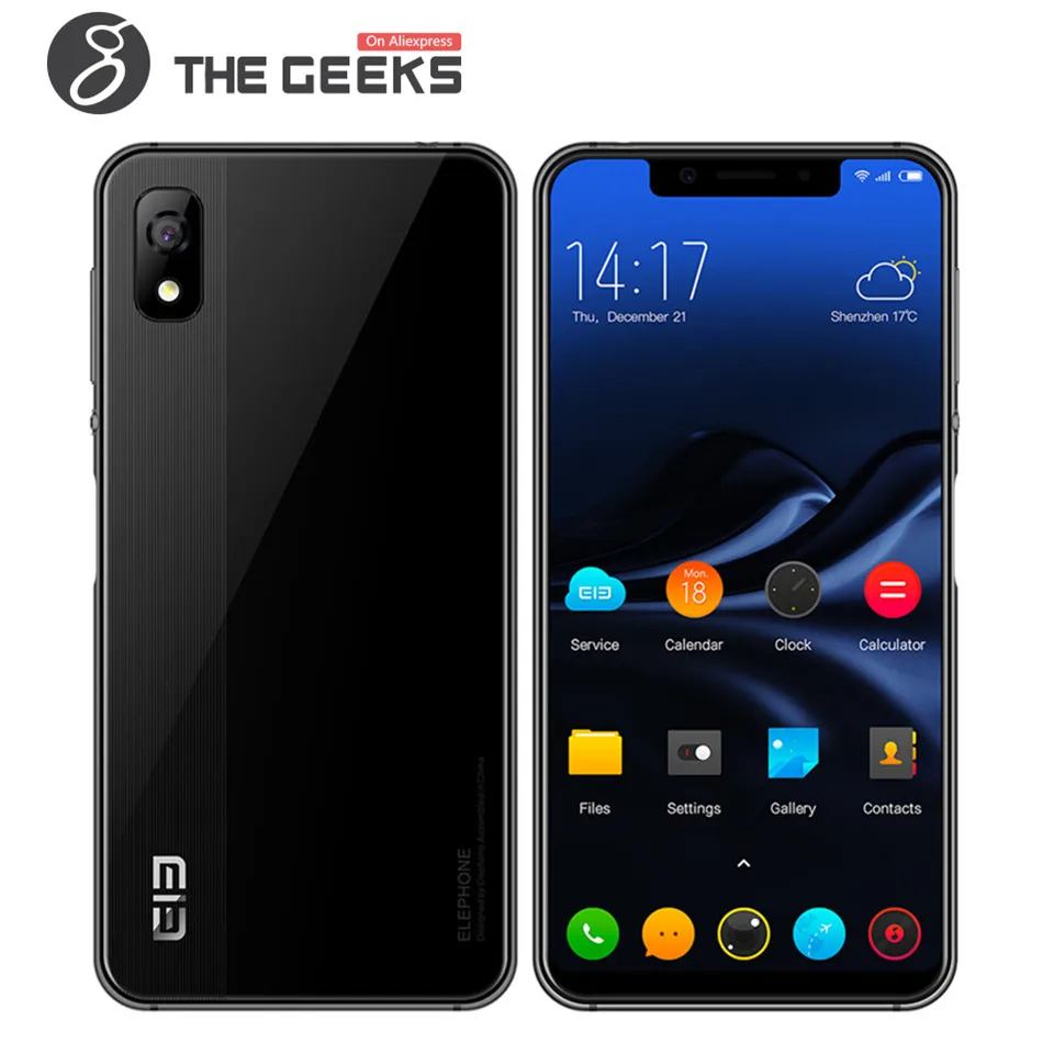 Original ELEPHONE A4 3GB+16GB ROM MTK6739 1.5GHz Quad Core 5.85 Inch 19:9 Screen Side Fingerprint Android 8.1 4G LTE Smartphone Original ELEPHONE A4 3GB+16GB ROM MTK6739 1.5GHz Quad Core 5.85 Inch 19:9 Screen Side Fingerprint Android 8.1 4G LTE Smartphone