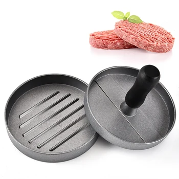 

BEEMSK Meat Pressure Handle Burger Meat Pressure Cooker Non-stick coating hamburger pressure sirloin sirloin