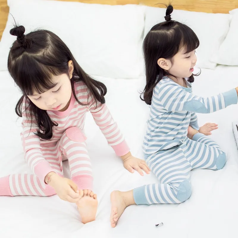 COOTELILI 2pcs Kids Girls Clothes Sets T-shirt + Pants 2pcs Sleepwear Sets Boys Sets 2018 Home Clothing For Children 80-120cm  (10)