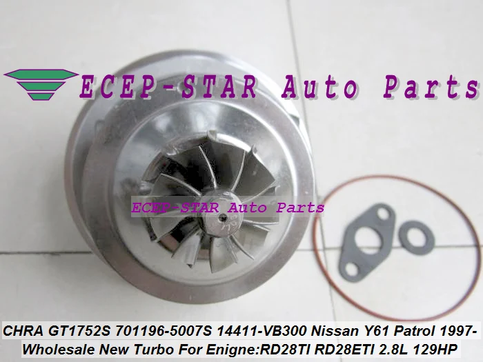 Turbo Cartridge CHRA GT1752S 701196 14411-VB300 701196-5007S 701196-0002 For NISSAN Y61 Patrol (5)