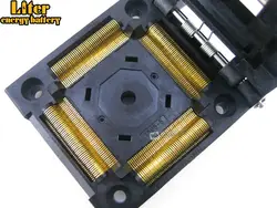 QFP176; TQFP176; FQFP176; PQFP176 IC51-1764-1505-5 Yamaichi IC тестовый сгорающий разъем адаптера 0,5 Шаг