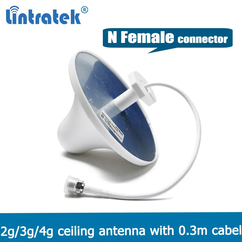 800 2700MHZ Gain 3dBi Mushroom Indoor Omni Ceiling Antenna