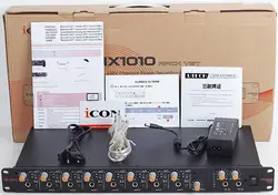 ICON Umix 1010 rack vst mountable external sound card USB 2.0 audio interface provides 10 Inputs and 10 Outputs